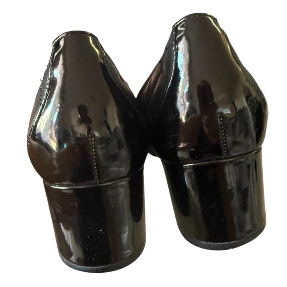 Vionic Black Ruby Quilted Round Cap Toe Leather 2… - image 3